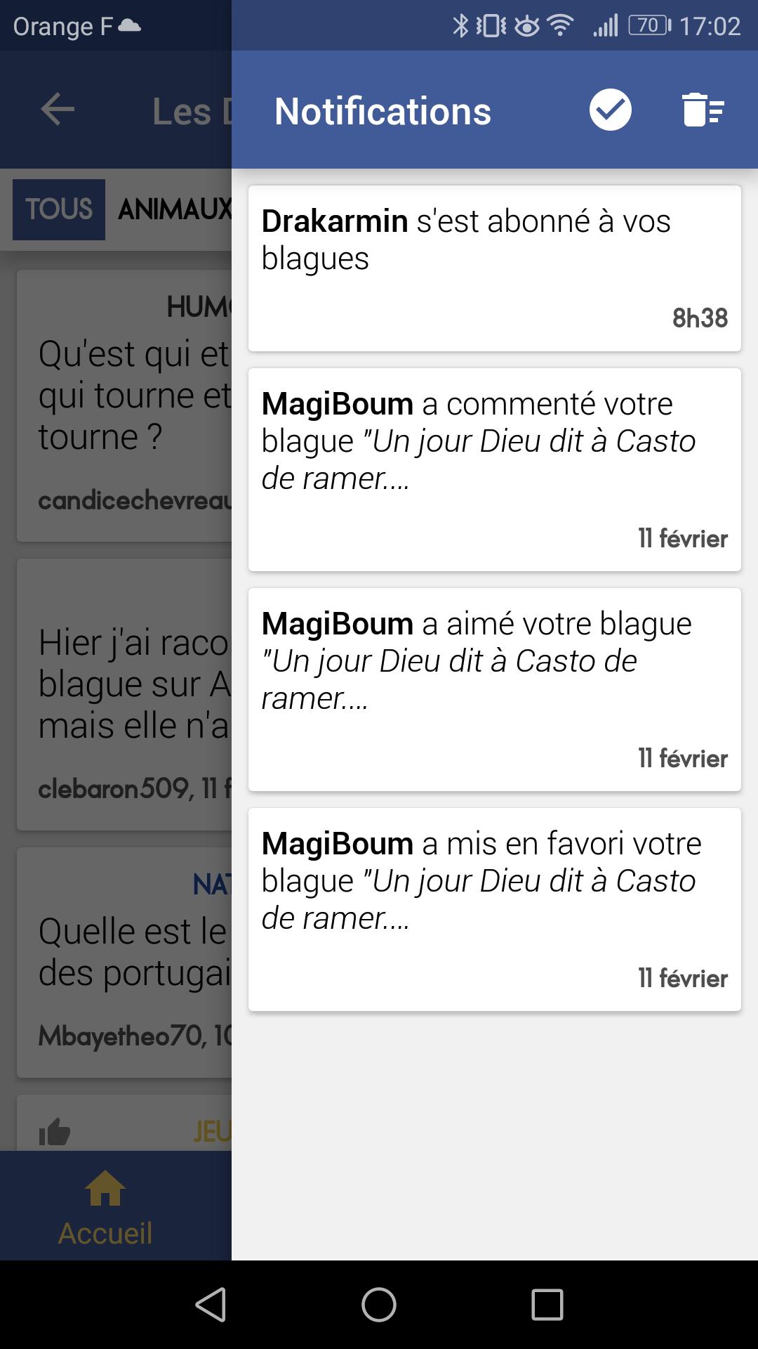 Télécharger gratuitement Images Blabla Blagues For Android Apk Download dernière salutations