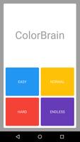 ColorBrain-  brain training  - poster