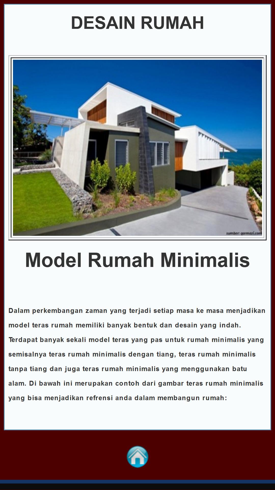 Desain Rumah Minimalis For Android APK Download