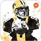 Drew Brees Wallpaper HD NFL icône