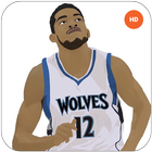 Karl Anthony Towns Wallpapers HD NBA icône
