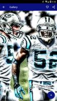 Luke Kuechly Wallpaper HD NFL capture d'écran 3