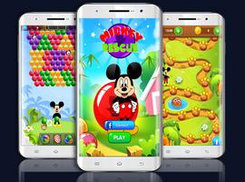 Mickey And Minnie Pop : Bubble Mouse Shooter Affiche