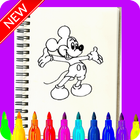 How To Color Mickey Mouse Game ไอคอน