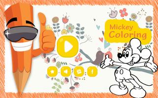 Coloring Book of Mickey Little Ekran Görüntüsü 3