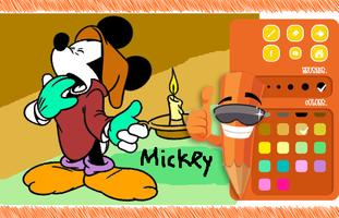 Coloring Book of Mickey Little स्क्रीनशॉट 2