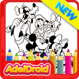 Kids Coloring Mickey
