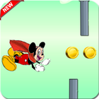 Super Mickey Minnie Flying icône