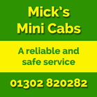 Mick's Mini Cabs Zeichen