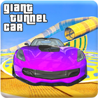 Giant Tunnel Tube GT Car Ramp Stunts Driver 2018 أيقونة
