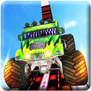 APK Impossible Tracks Monster Truck Rooftop Stunts