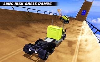 Extreme Monster Truck Car Stunts الملصق