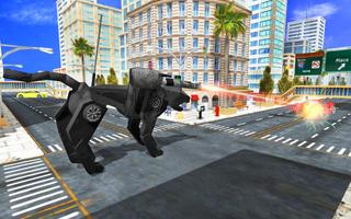 Panther Robot Transformation capture d'écran 3