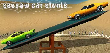 Seesaw Car Stunts
