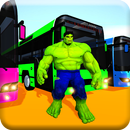 APK Superhero Bus Driving Stunts: Jetski, Bike, Car 3D (Unreleased)