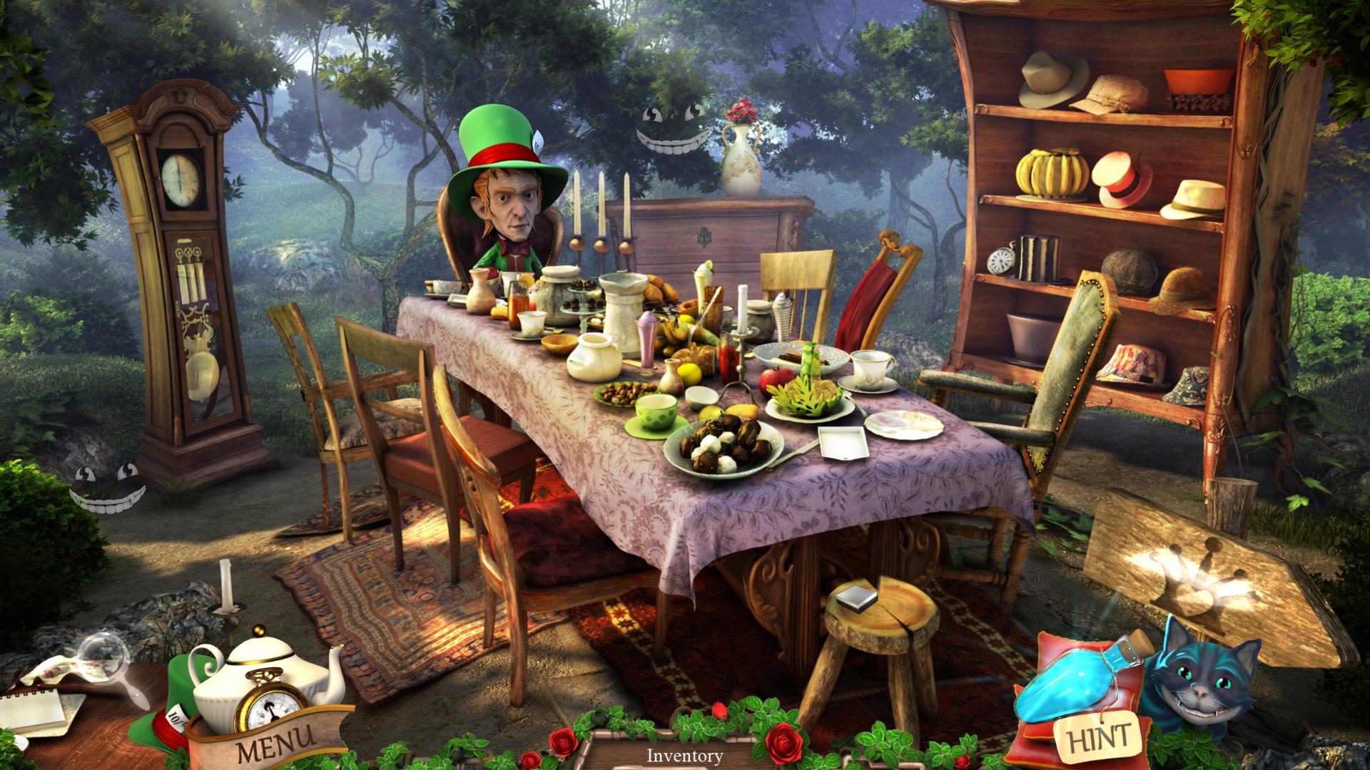 Компьютерные игры сказки. Алиса в Зазеркалье игра. Alice in Wonderland квест игра. Алиса в стране чудес поиск предметов. Игра квест Зазеркалье.