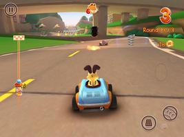 Garfield Kart Fast & Furry captura de pantalla 3