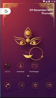 Durga Puja Theme by Micromax plakat