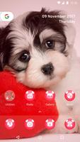 Cute Puppy Theme by Micromax Affiche