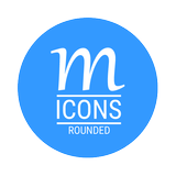 Micron Rounded آئیکن