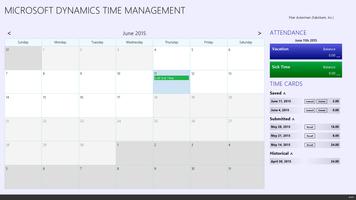 برنامه‌نما Dynamics Time Management عکس از صفحه