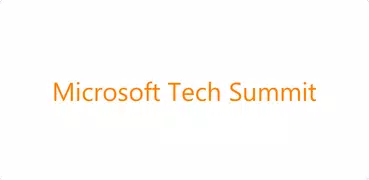 Microsoft Tech Summit