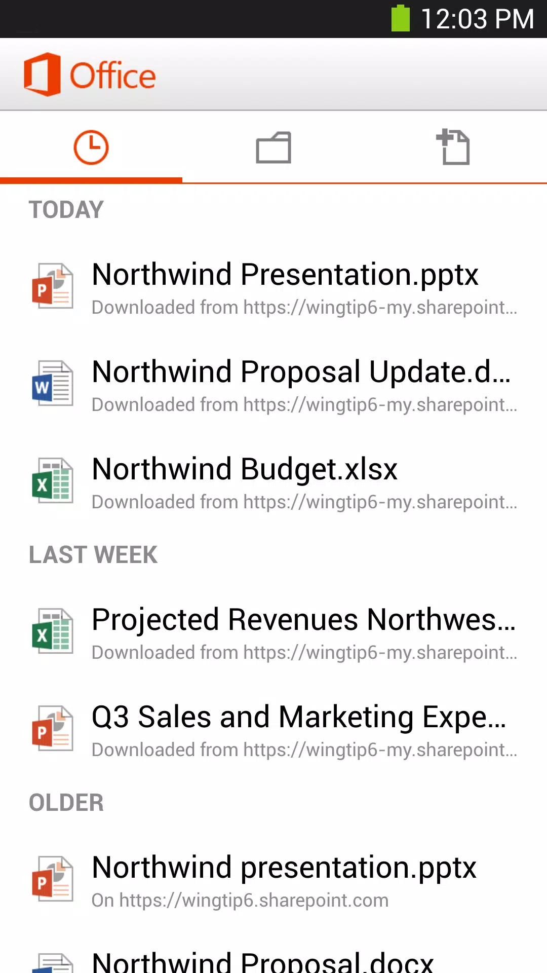 Tải xuống APK Microsoft Office Mobile cho Android