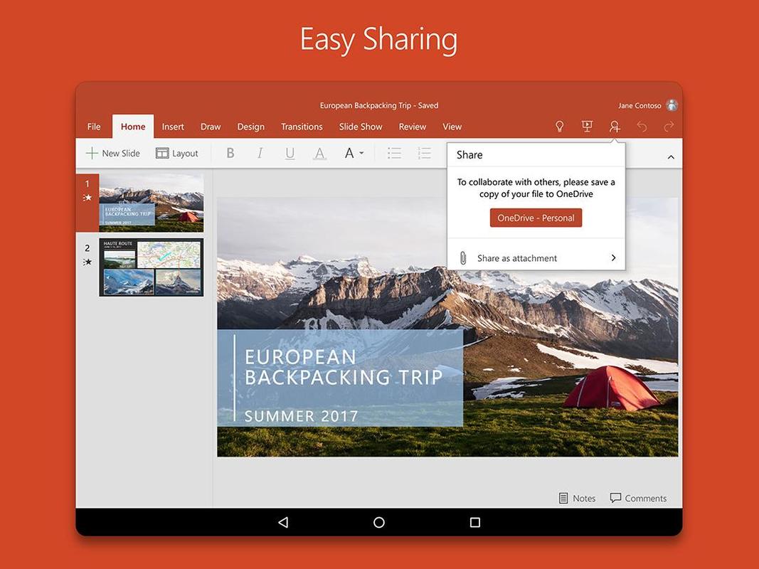 Microsoft Powerpoint Apk Download Free Productivity App For Android