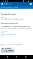 O365 Message Encryption Viewer ポスター