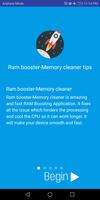 RAM Booster-Super Cleaner 2018 اسکرین شاٹ 1