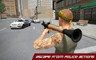 Grand Action : Real Crime City Gangster Simulation syot layar 1