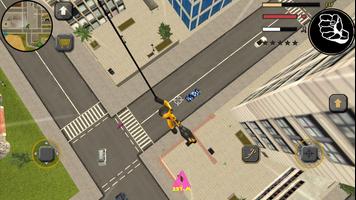 Stickman Rope Hero Vice Miami Crime Simulator スクリーンショット 1