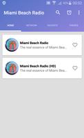 Miami Beach Radio Affiche