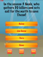 Game of Thrones Trivia capture d'écran 1