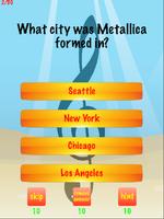 Trivia for Metallica capture d'écran 1