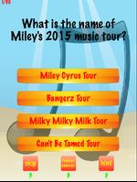 Miley Cyrus Trivia Poster