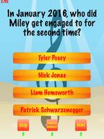 برنامه‌نما Miley Cyrus Trivia عکس از صفحه
