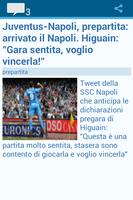 Calcio Napoli App capture d'écran 1