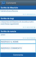 Calcio Napoli App capture d'écran 2