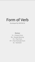 Form Of Verb poster