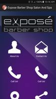 Exposé Barbershop Salon & Spa Affiche