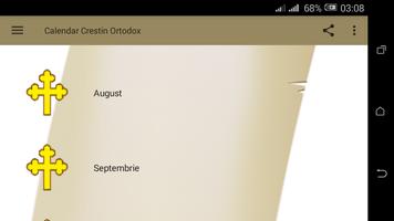 Calendar Crestin Ortodox screenshot 2