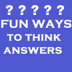 Fun Ways Answers