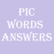 Answers for Pic-Words