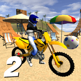 Motocross Beach Jumping 2 icône
