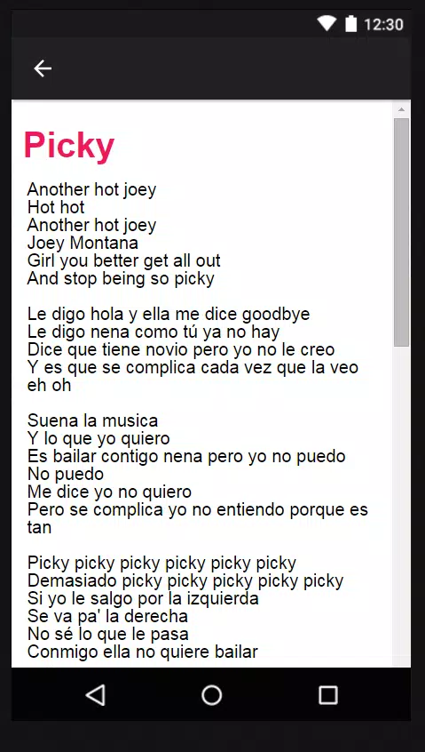 Descarga de APK de Joey Montana - Picky Música para Android