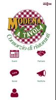 Consorzio Modena a Tavola plakat