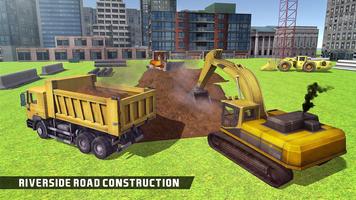 River Road Builder Construction Game 2018 poster