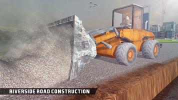 River Road Builder Construction Game 2018 ảnh chụp màn hình 3