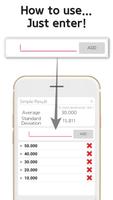 Average Standard Deviation Cal screenshot 3